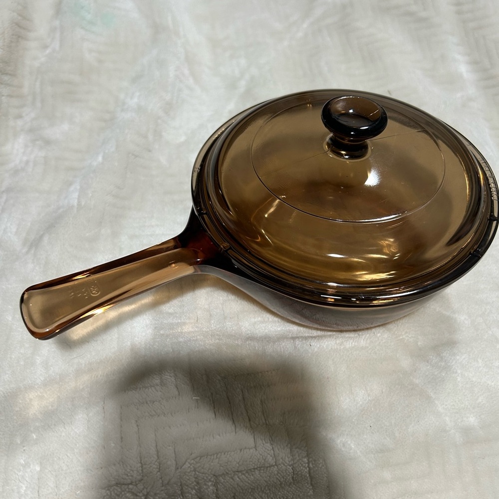 Corningware Amber Glass Cookware Set - Picture 2 of 4